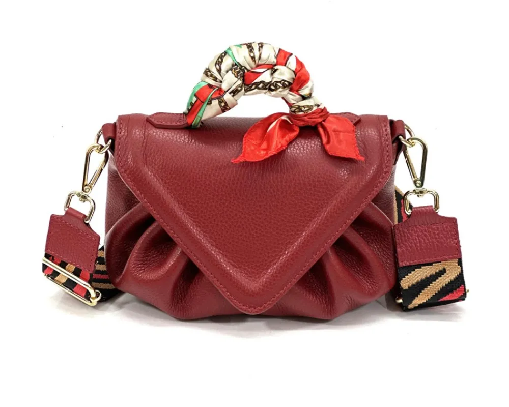 Linda leather handbag*Florence Discount