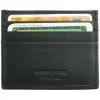 Lisa S Calf-Skin Leather Card Holder*Florence New
