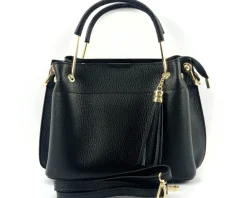 Lorena leather Handbag*Florence Discount