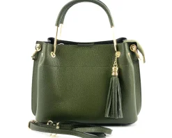 Lorena leather Handbag*Florence Discount