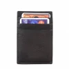 Luigi Leather Card Holder Money Clip*Florence Outlet