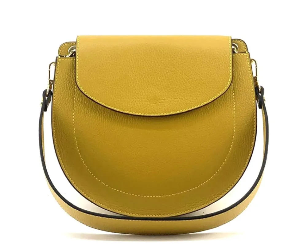Luisa Italian Leather Shoulder Bag*Florence Discount