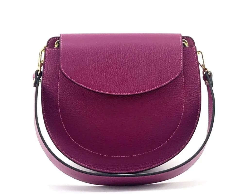 Luisa Italian Leather Shoulder Bag*Florence Discount