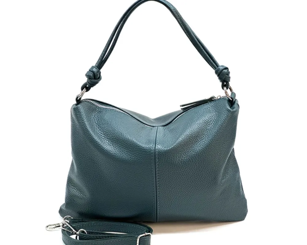 Lunaria Italian Leather Shoulder Bag*Florence Online