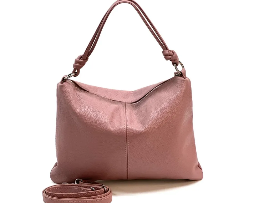 Lunaria Italian Leather Shoulder Bag*Florence Online