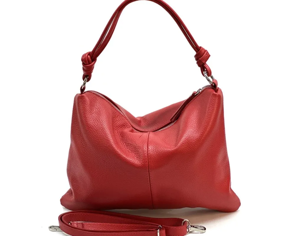 Lunaria Italian Leather Shoulder Bag*Florence Online