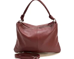 Lunaria Italian Leather Shoulder Bag*Florence Online