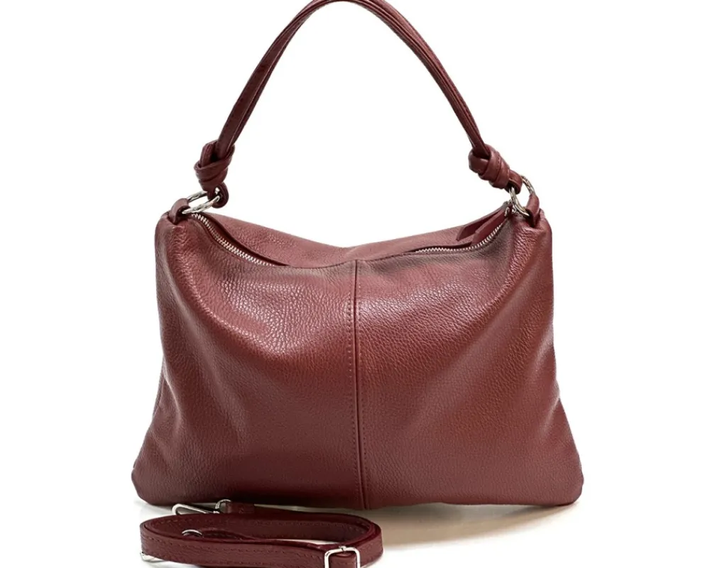 Lunaria Italian Leather Shoulder Bag*Florence Online