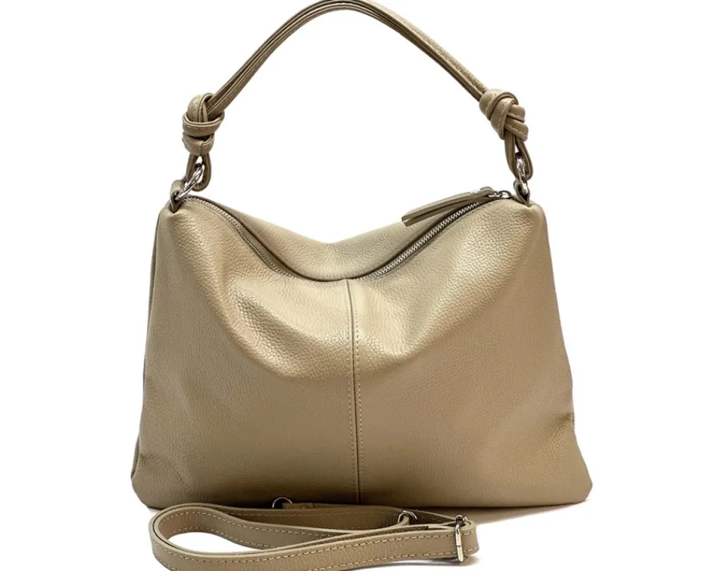 Lunaria Italian Leather Shoulder Bag*Florence Online