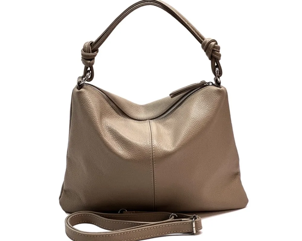 Lunaria Italian Leather Shoulder Bag*Florence Online