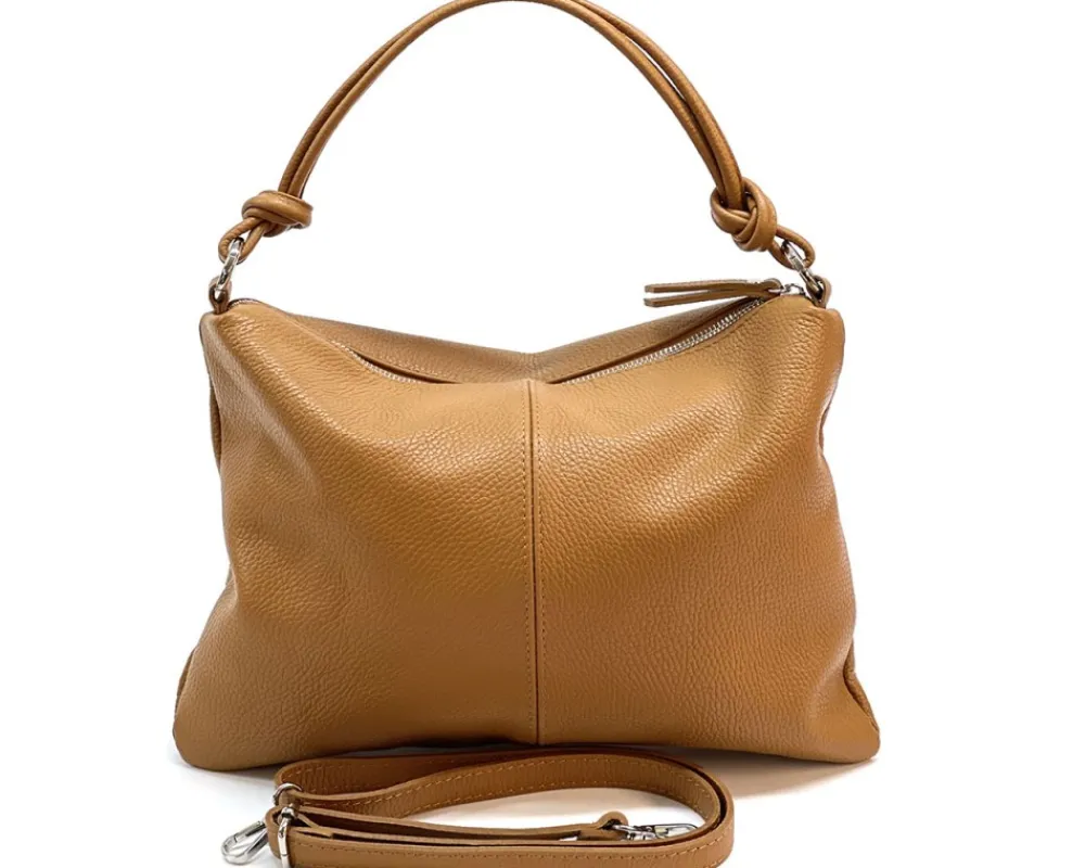 Lunaria Italian Leather Shoulder Bag*Florence Online