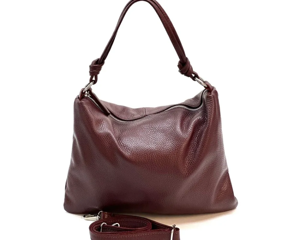 Lunaria Italian Leather Shoulder Bag*Florence Online
