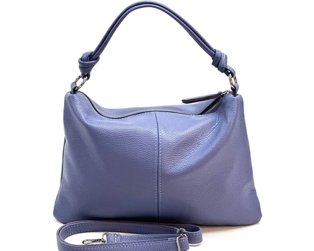 Lunaria Italian Leather Shoulder Bag*Florence Online