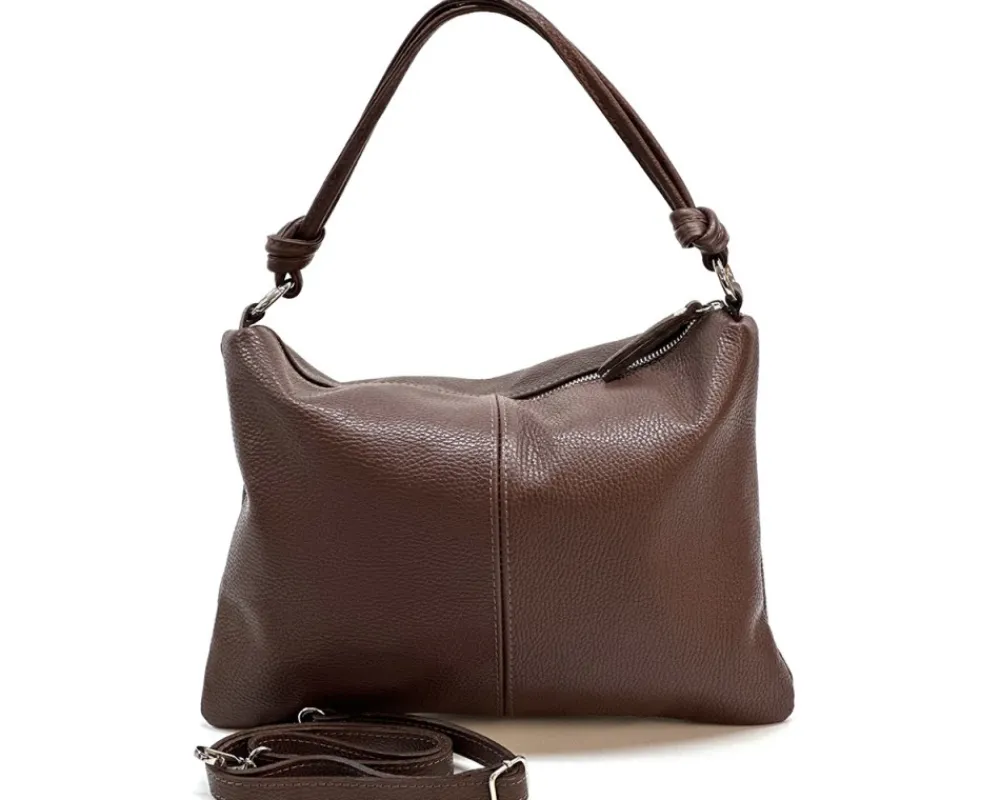 Lunaria Italian Leather Shoulder Bag*Florence Online