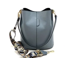 Maddalena GM leather bucket bag*Florence Outlet