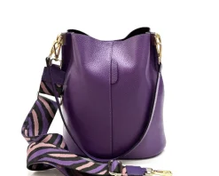 Maddalena GM leather bucket bag*Florence Outlet