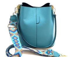 Maddalena GM leather bucket bag*Florence Outlet