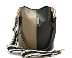 Maddalena GM leather bucket bag*Florence Outlet