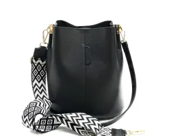 Maddalena GM leather bucket bag*Florence Outlet