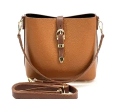 Mafalda Shoulder leather bag*Florence Fashion