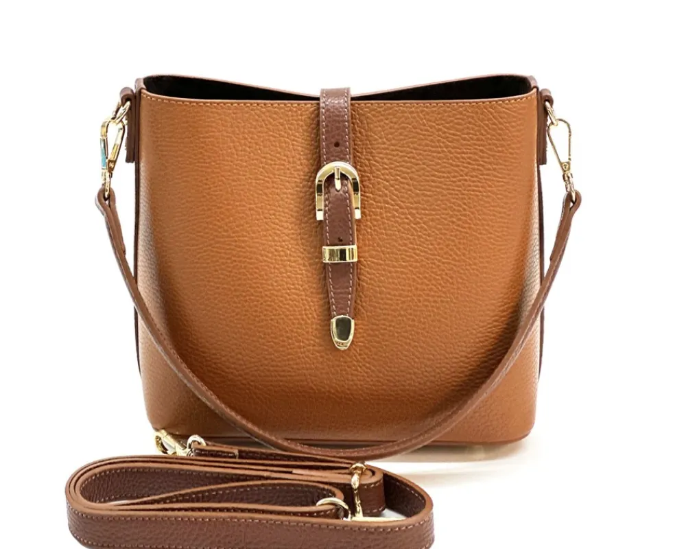 Mafalda Shoulder leather bag*Florence Fashion