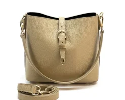 Mafalda Shoulder leather bag*Florence Fashion