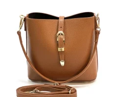Mafalda Shoulder leather bag*Florence Fashion