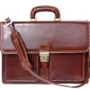 Magnate Leather Briefcase*Florence Hot