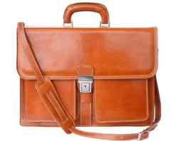 Magnate Leather Briefcase*Florence Hot