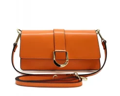 Maia cow Leather shoulder bag*Florence Outlet