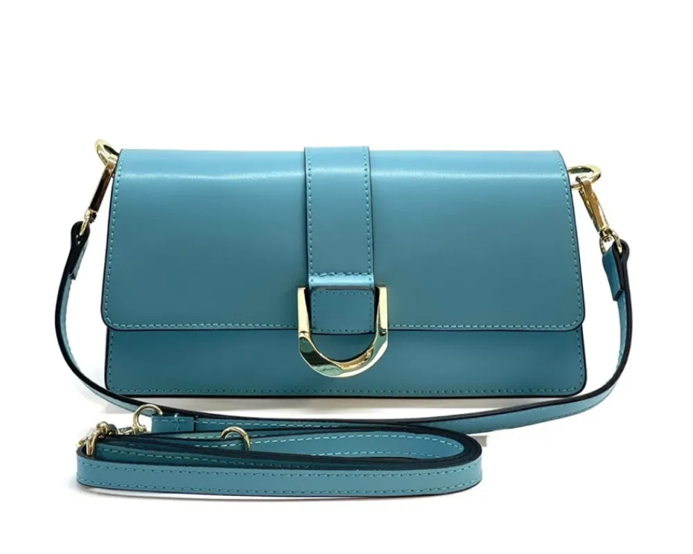 Maia cow Leather shoulder bag*Florence Outlet