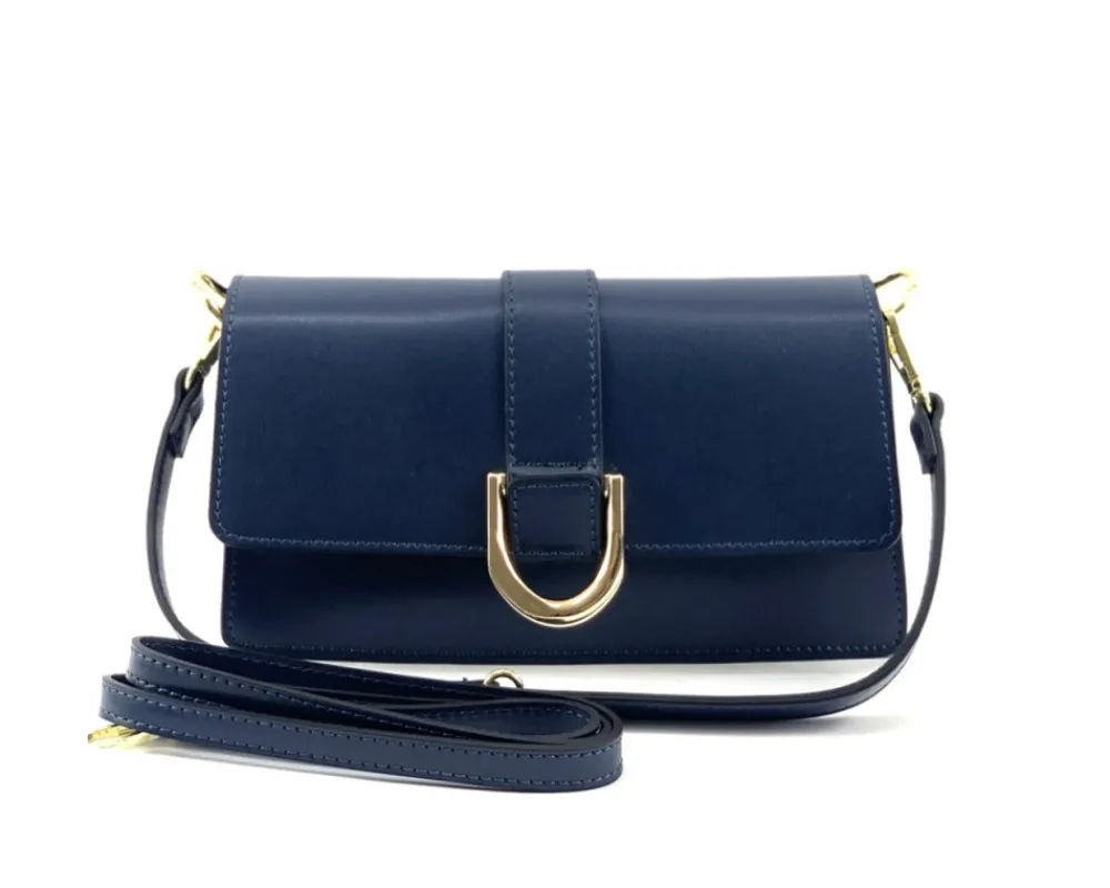 Maia cow Leather shoulder bag*Florence Outlet