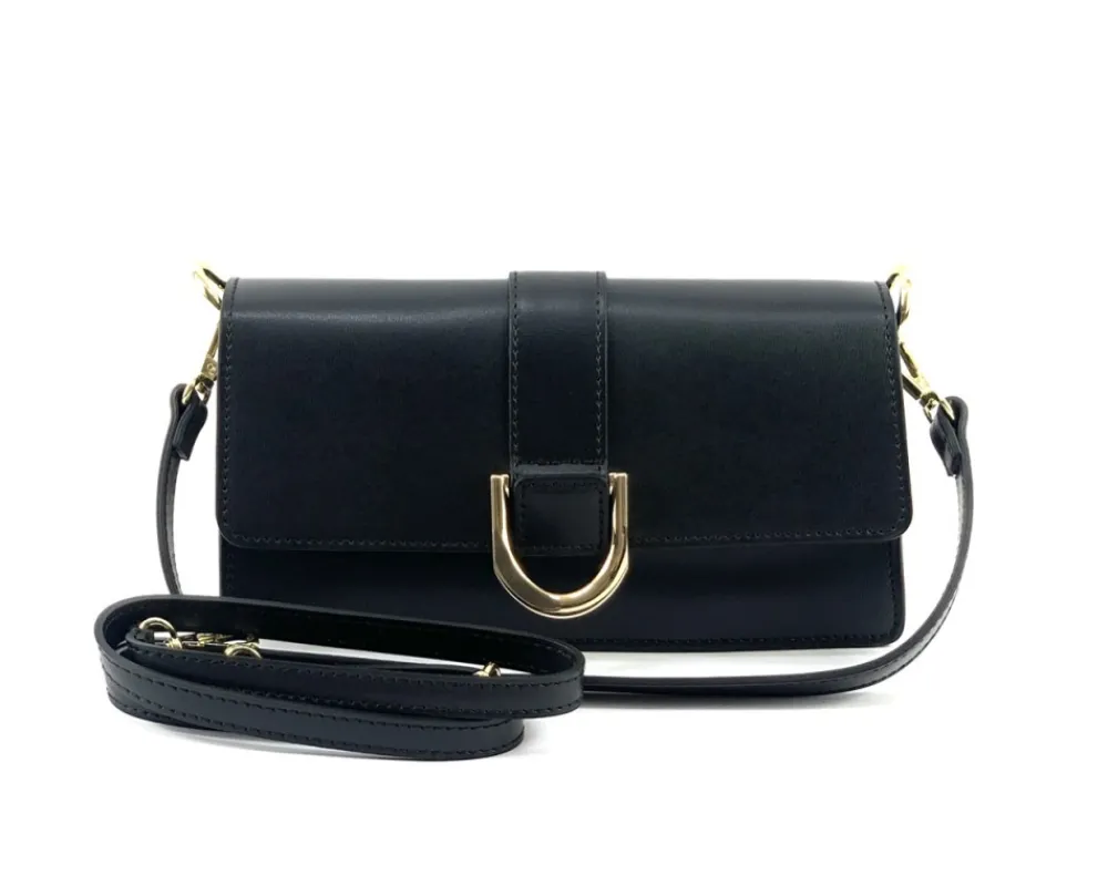Maia cow Leather shoulder bag*Florence Outlet