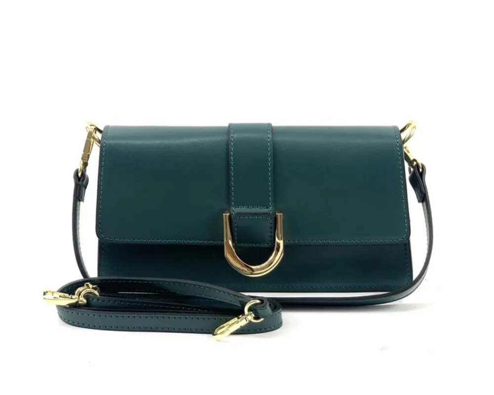 Maia cow Leather shoulder bag*Florence Outlet