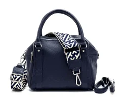 Maica Leather Boston Bag*Florence New