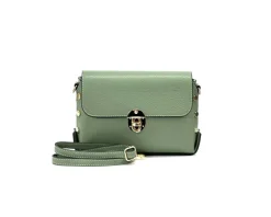 Malak Italian Genuine Leather Crossbody and Clutch Bag*Florence New