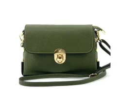 Malak Italian Genuine Leather Crossbody and Clutch Bag*Florence New