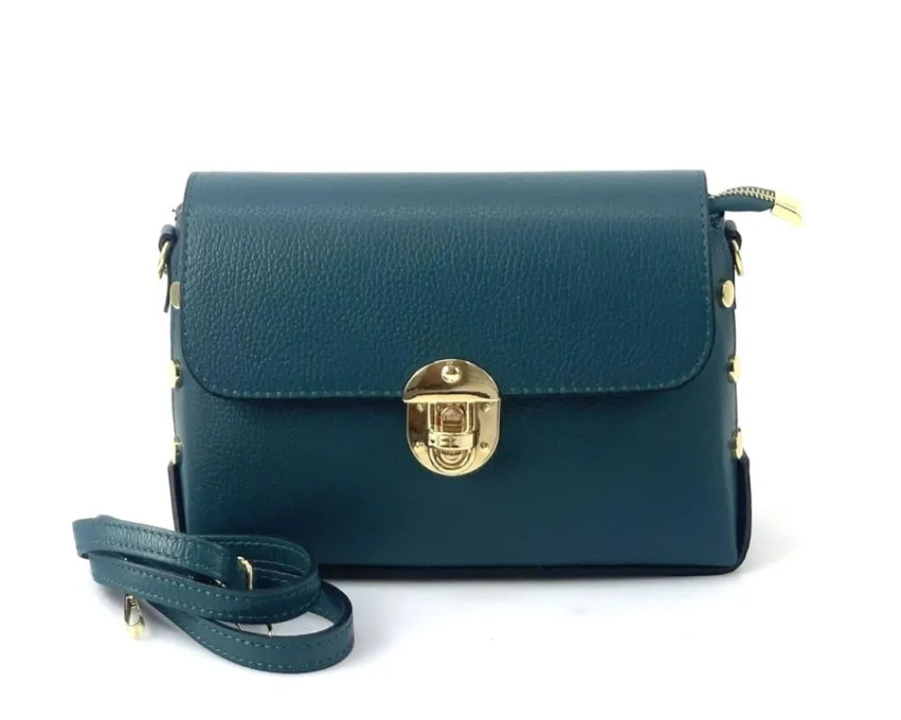 Malak Italian Genuine Leather Crossbody and Clutch Bag*Florence New