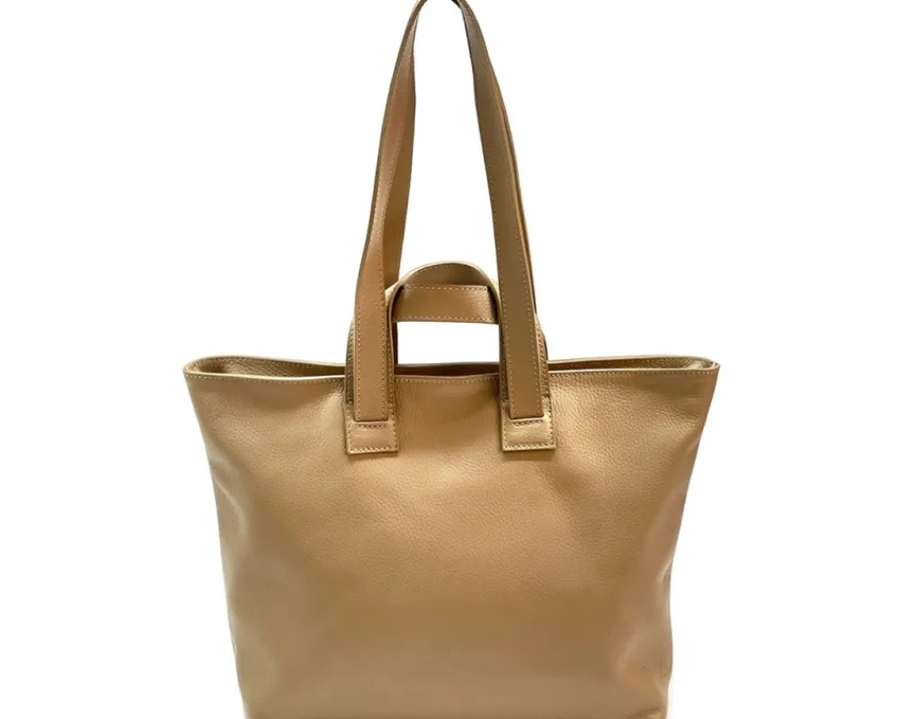 Milena Leather Tote Bag*Florence Outlet