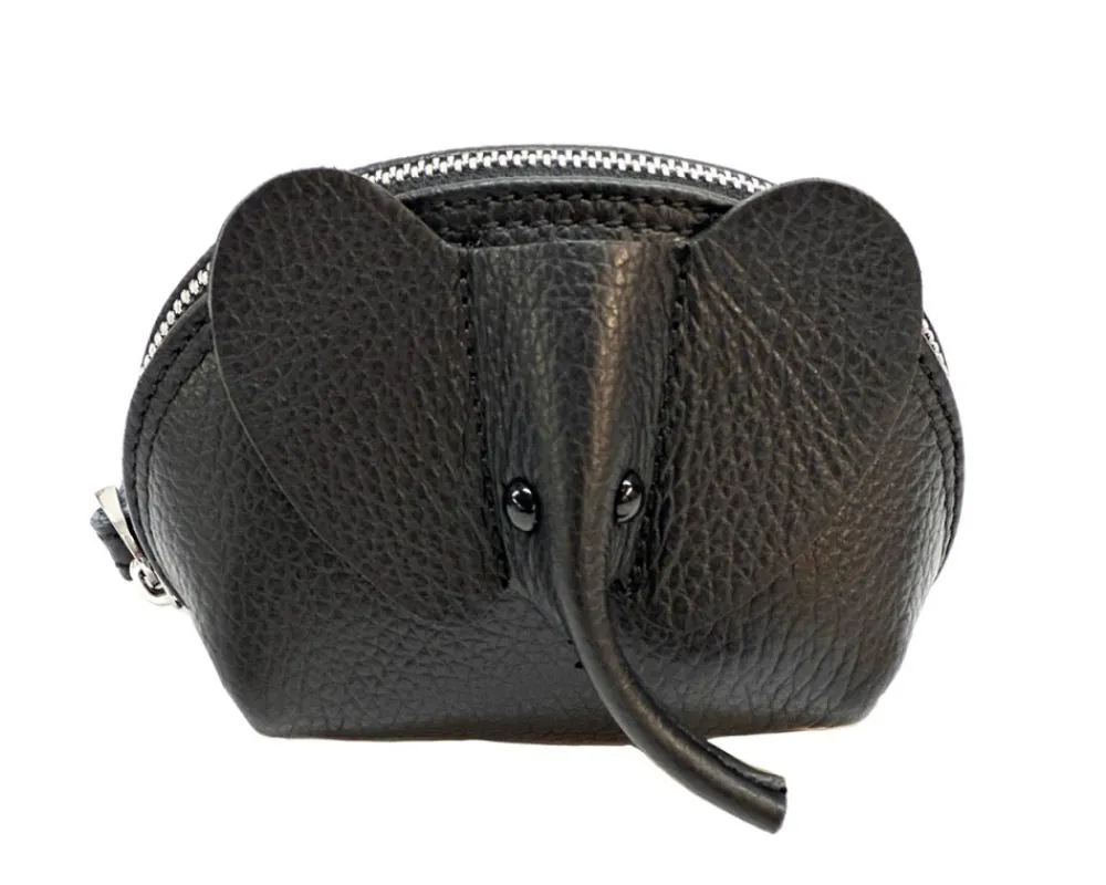 Mini Leather Elephant Pouch*Florence Clearance