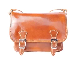 Mini leather messenger bag*Florence Best