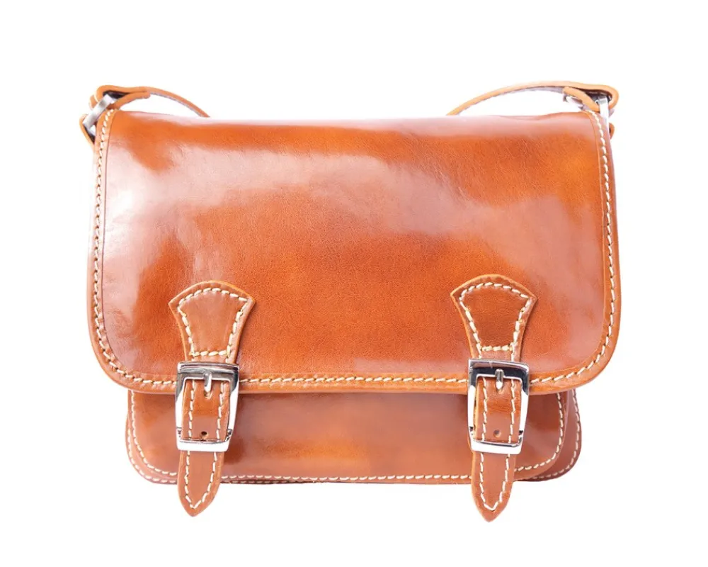 Mini leather messenger bag*Florence Best