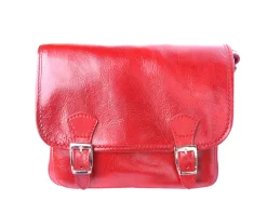 Mini leather messenger bag*Florence Best