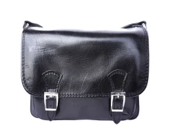 Mini leather messenger bag*Florence Best