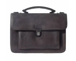 Mini vintage briefcase with two compartments and a front pocket*Florence Best