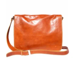 Mirko GM Leather Messenger Bag*Florence Best