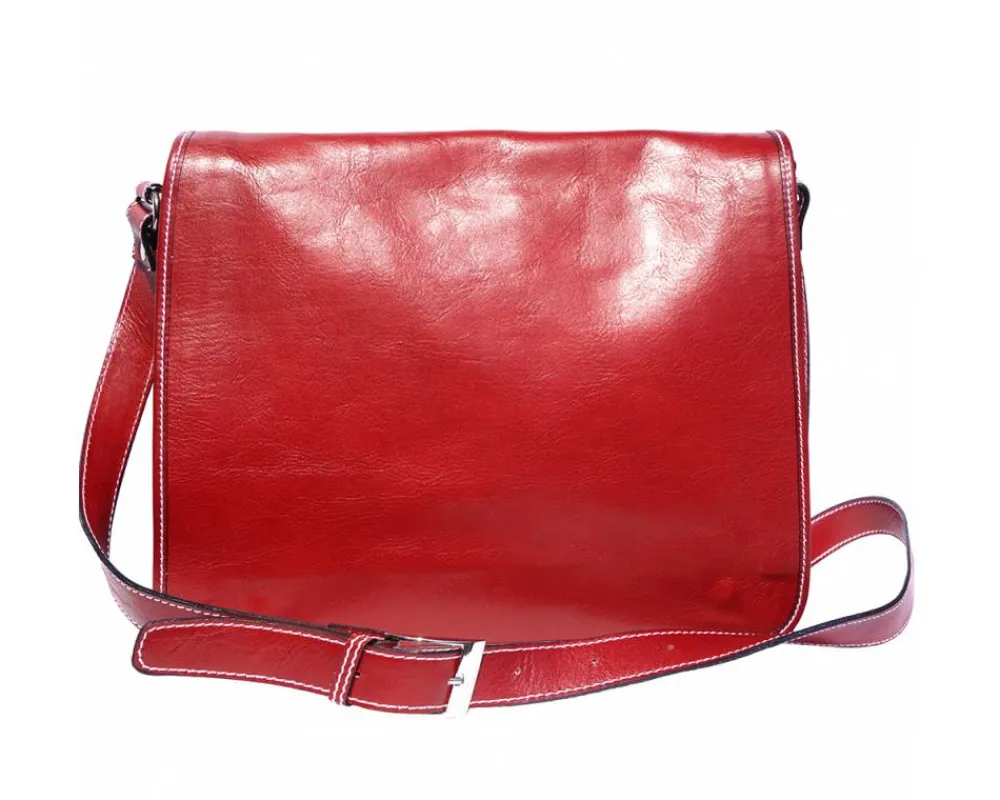 Mirko GM Leather Messenger Bag*Florence Best