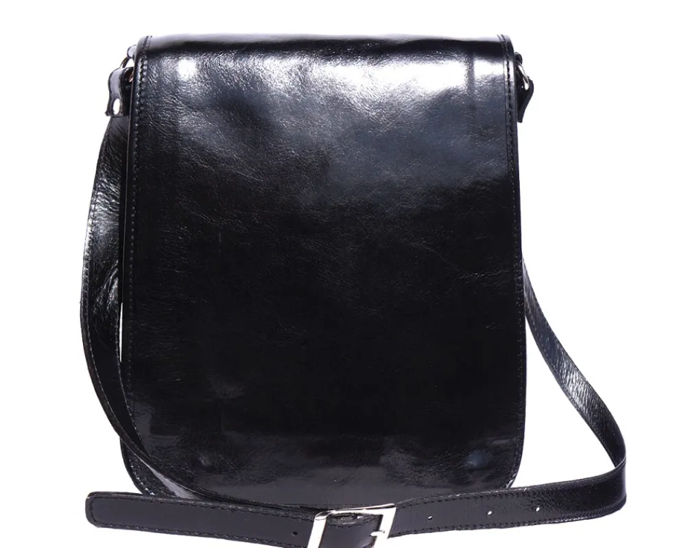 Mirko MM leather Messenger bag*Florence Discount
