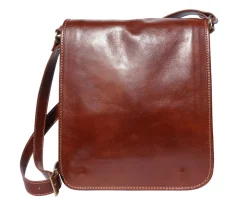 Mirko MM leather Messenger bag*Florence Discount