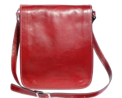 Mirko MM leather Messenger bag*Florence Discount